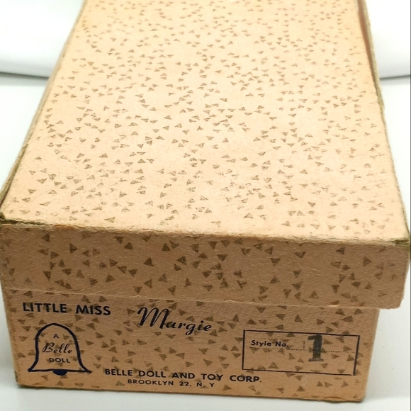 Belle Doll And Toy Corp Little Miss Margie Rare Play Doll Dresses Box Vintage - Picture 6 of 10